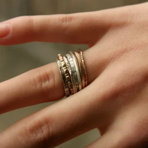 Unique stack rings