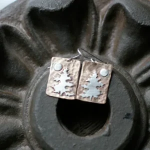 Full Moon Pine Earrings