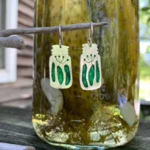 Pickle Jar Earrings