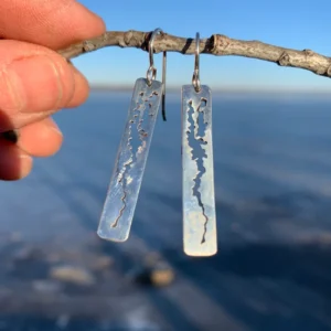 Lake Champlain Sterling Earrings