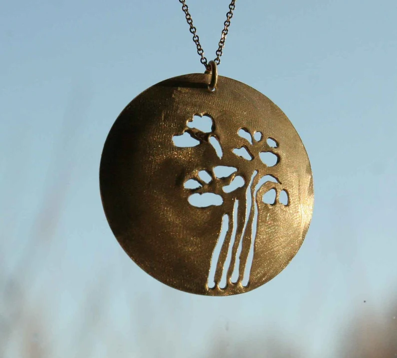 Poetic Poppy Necklace