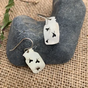 Fireflies in a canning jar