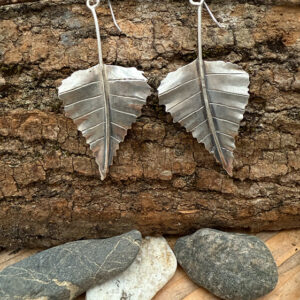 Birch Leaf Earrings